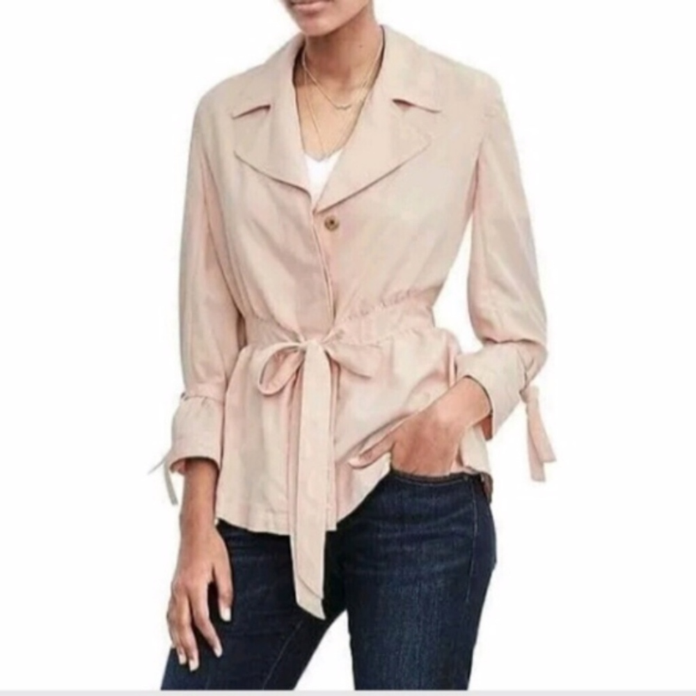 🍌 Republic • “Jacket” Blouse w/ Bows - Picture 2 of 2